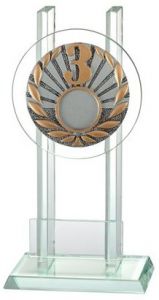 W140.048 Sieger Glaspokal/trophäe inkl. Beschriftung | 3 Größen