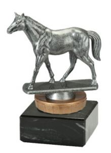 FX.046 Reitsport - Pferde Pokal-Sportfigur |10 cm