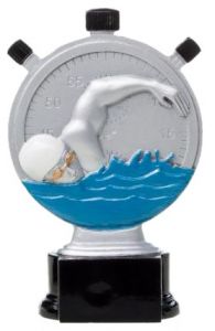 39152 Schwimm - Schwimmer Pokalfigur inkl. Beschriftung | 18,0 cm