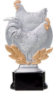 39198 Kleintierzucht Pokalfigur inkl. Beschriftung | 16,0 cm
