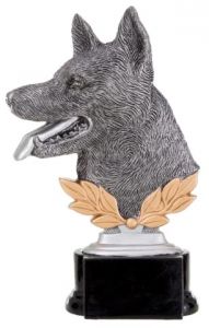 39222 Schäferhund Pokalfigur inkl. Gravur | 16,0 cm