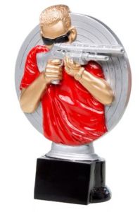 39223 Gewehrschütze Pokalfigur inkl. Gravur | 20,0 cm