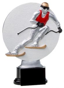 39233 Ski Alpin Pokalfigur inkl. Beschriftung | 18,0 cm