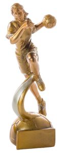 39325 Handball Damen Pokalfigur inkl. Gravur | 19,5 cm