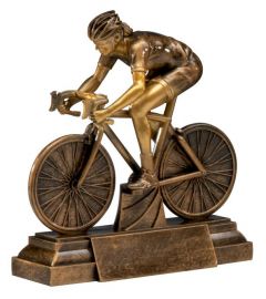 39661 Radsport (Damen) Pokalfigur inkl. Beschriftung | 13,0 cm