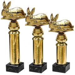 A59.34272 Kaninchen Pokal inkl. Beschriftung | 3 Größen
