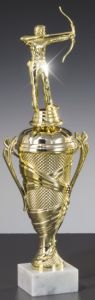 A70-34484 Bogenschütze Pokal inkl. Beschriftung | 4 Größen