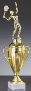 A80-34618 Tennis Damen Pokal inkl. Beschriftung | 3 Größen