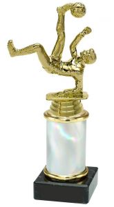 9.02.34172 Fussball Pokal Trophäe inkl. Beschriftung | Serie 3 Stck.