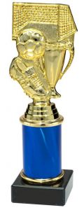 9.09.38038 Fussball Pokal Trophäe inkl. Beschriftung | Serie 3 Stck.
