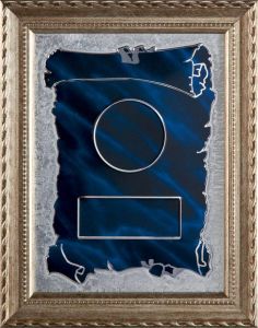 A34702 Plakette mit Metalltarga inkl. Emblem u. Beschriftung | 190x240 mm
