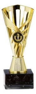 A59150 Pokale inkl. Emblem u. Beschriftung | Serie 4 Stck.