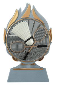 BL.001.014A Badminton Pokal-Aufsteller | 13,5 cm