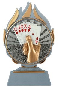 BL.001.060A Skat Pokal-Aufsteller | 13,5 cm