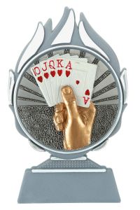 BL.001.060B Skat Pokal-Aufsteller | 13,5 cm