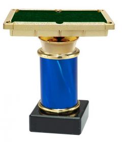 9.09.34072 Billard - Tisch Pokal Trophäe inkl. Beschriftung | Serie 3 Stck.
