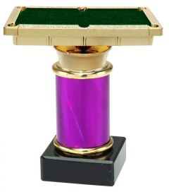 9.154.34072 Billard - Tisch Pokal Trophäe inkl. Beschriftung | Serie 3 Stck.