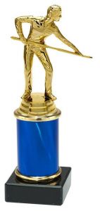 9.09.34074 Billard Pokal Trophäe inkl. Beschriftung | Serie 3 Stck.