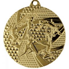 C8450.SM Leichtathletik Medaille 50 mm Ø inkl. Band / Kordel | unmontiert