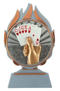 BL.001.060C Skat Pokal-Aufsteller | 13,5 cm