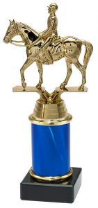 9.09.34384 Dressurreiter Pokal Trophäe inkl. Beschriftung | 19,9 cm