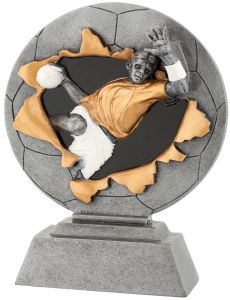 FG1073 Handball Kunstharzpokal inkl. Beschriftung | 20,0 cm