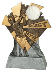FG2073 Golf Pokalfigur inkl. Beschriftung | 16,0 cm