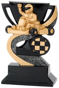 FG303 Kart Kunstharzfigur inkl. Beschriftung | 14,0 cm