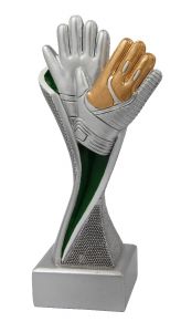 FG4025 Fussball Torhüter Kunstharzpokal inkl. Beschriftung | 17,0 cm