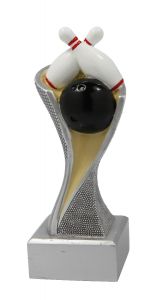 FG4060 Bowling - Kegler Kunstharzpokal inkl. Beschriftung | 3 Größen