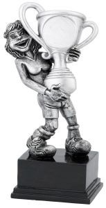 FG472 SIEGERIN / Kunstharz inkl. Emblem u. Beschriftung |16,5 cm