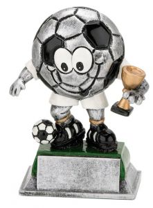 FG751 Fussball KIDS-Kunstharzpokal inkl. Beschriftung | 12,0 cm