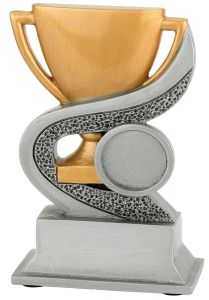 FG900.4 Sieger-Pokale (4er-Set) inkl. Emblem u. Beschriftung |12,0 cm