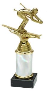 9.02.34532 Ski Alpin - Abfahrtslauf Pokal Trophäe inkl. Beschriftung | 19,4 cm