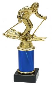 9.09.34544 Ski Alpin Pokal Trophäe inkl. Beschriftung | 20,2 cm