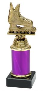 9.154.34248 Inline-Skating Pokal Trophäe inkl. Beschriftung | 18,1 cm