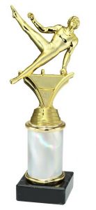 9.02.38058 Turnen - Seitpferd Pokal Trophäe inkl. Beschriftung | 22,9 cm