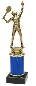 9.09.34600 Tennis - Herren Pokal Trophäe inkl. Beschriftung | 24,0 cm