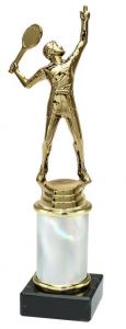 9.02.34600 Tennis - Herren Pokal Trophäe inkl. Beschriftung | 24,0 cm