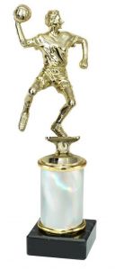 9.02.38299 Handball - Herren Pokal Trophäe inkl. Beschriftung | 3 Größen
