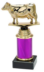 9.154.34322 Kuh Pokal Trophäe inkl. Beschriftung | Serie 3 Stck.