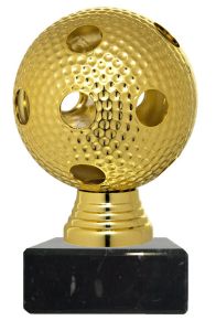 M420.511 Floorball - Unihockey 3D-Pokalfigur inkl. Beschriftung | 13,3 cm