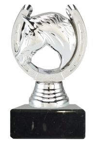 M420.525.02 Pferde - Reitsport 3D-Pokalfigur inkl. Beschriftung | 13,0 cm