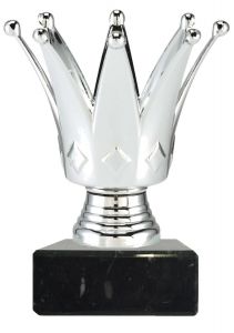 M420.527.02 Sieger - Krone 3D-Pokalfigur inkl. Beschriftung | 13,0 cm