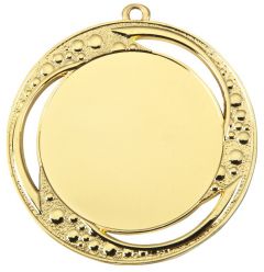 ME.074 Medaille 70 mm Ø inkl. Emblem u. Kordel / Band | montiert