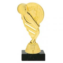 MP433.01 Musik - Mikrofon Pokale-Figur | 15,0 cm