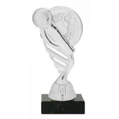 MP433.02 Musik - Mikrofon Pokale-Figur | 15,0 cm