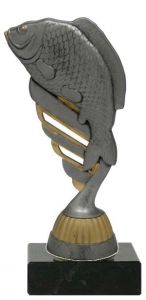MP442.22 Fisch - Angler Pokale-Figur | 15,0 cm