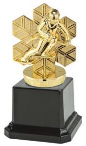 N78.044 Ski Alpin Pokalfigur inkl. Beschriftung | 12,5 cm