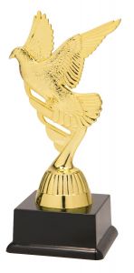 N10.441.01 Taube - Taubensport Pokalfigur inkl. Beschriftung | 3 Größen
